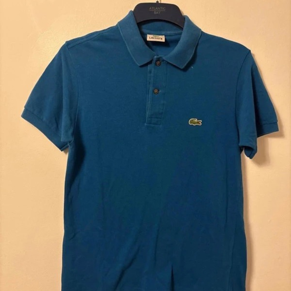 Lacoste Men's Polo Shirt in Vibrant Blue